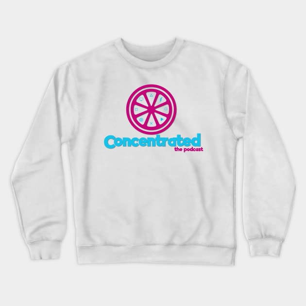 Concentrated Podcast Logo Crewneck Sweatshirt by Concentrated